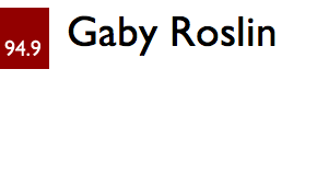 Radio Interview: Gaby Roslin with John Simm