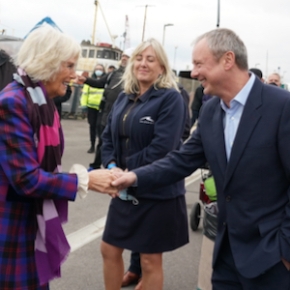 Twitter Feeds: The Duchess of Cornwall Visits the Set of Grace