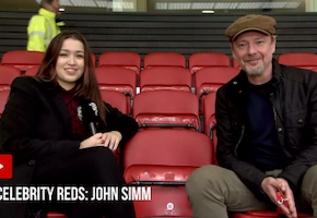 Celebrity Reds: Pre Match Interview with Manchester United Fan John Simm