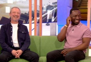 John Simm and Richie Campbell on The One Show