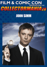 Special Guest John Simm to Join Collectormania Film & Comic Con – Birmingham, 2-3 Sep 2023