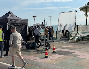 Grace Series 3 Filming Location: Brighton Beach Bandstand