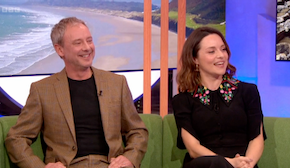 John Simm and Zoe Tapper on The One Show