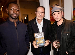 Grace Stars John Simm and Richie Campbell attend Peter James’ Book Launch Party